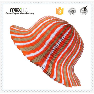 Chapeaux de chapeau de maillot de plumes pliable pliable